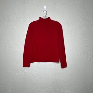 ISDA & CO Red Cashmere Sweater - Size Medium